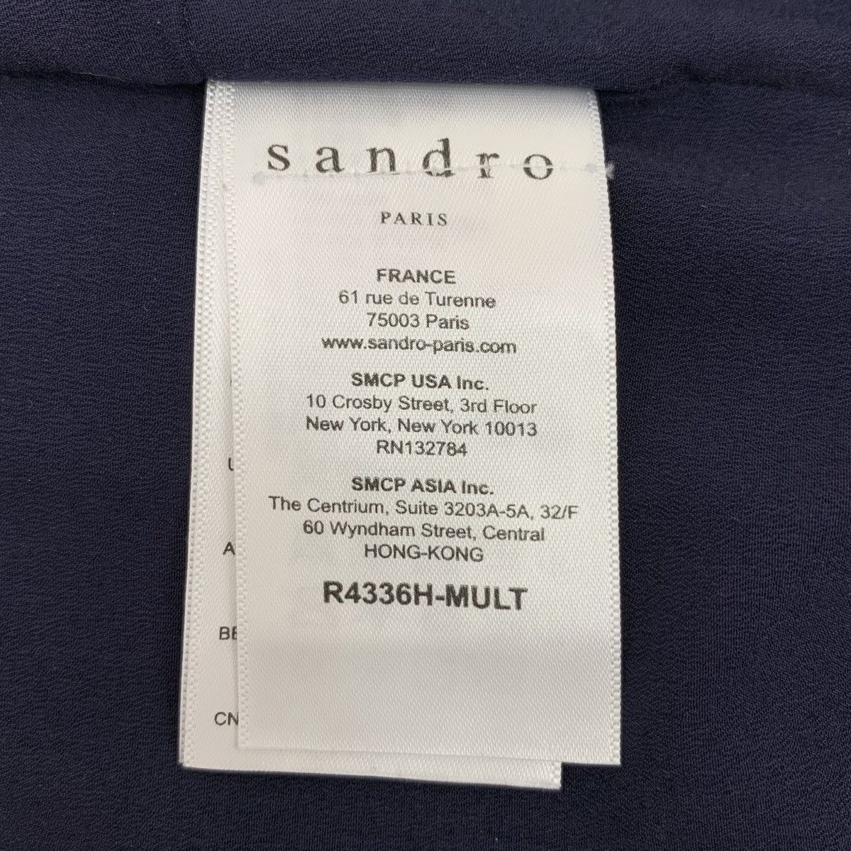 Sandro Sandro Wine Red Floral Hollow Short Sleeve Dress K26WX Size S / US 4 / IT 40 - 7 Thumbnail