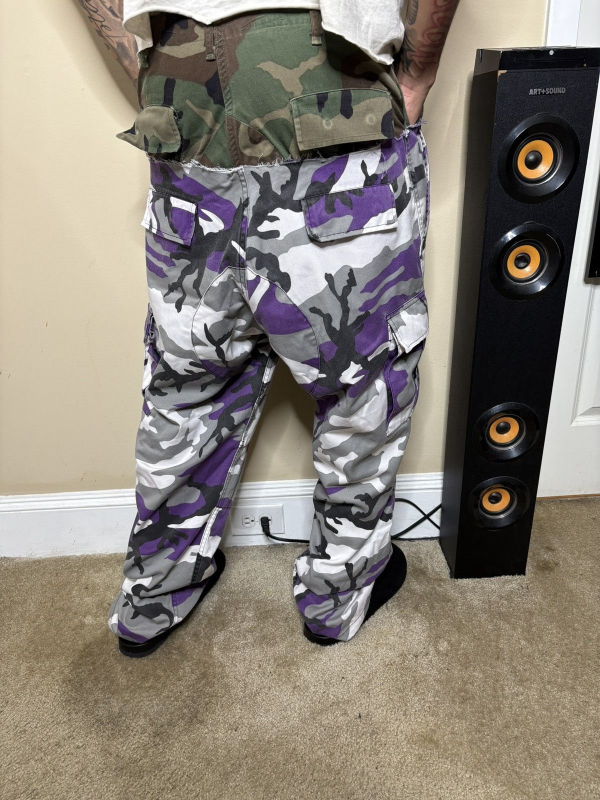 Other Custom Camo Double Pants Size US 35 - 4 Thumbnail