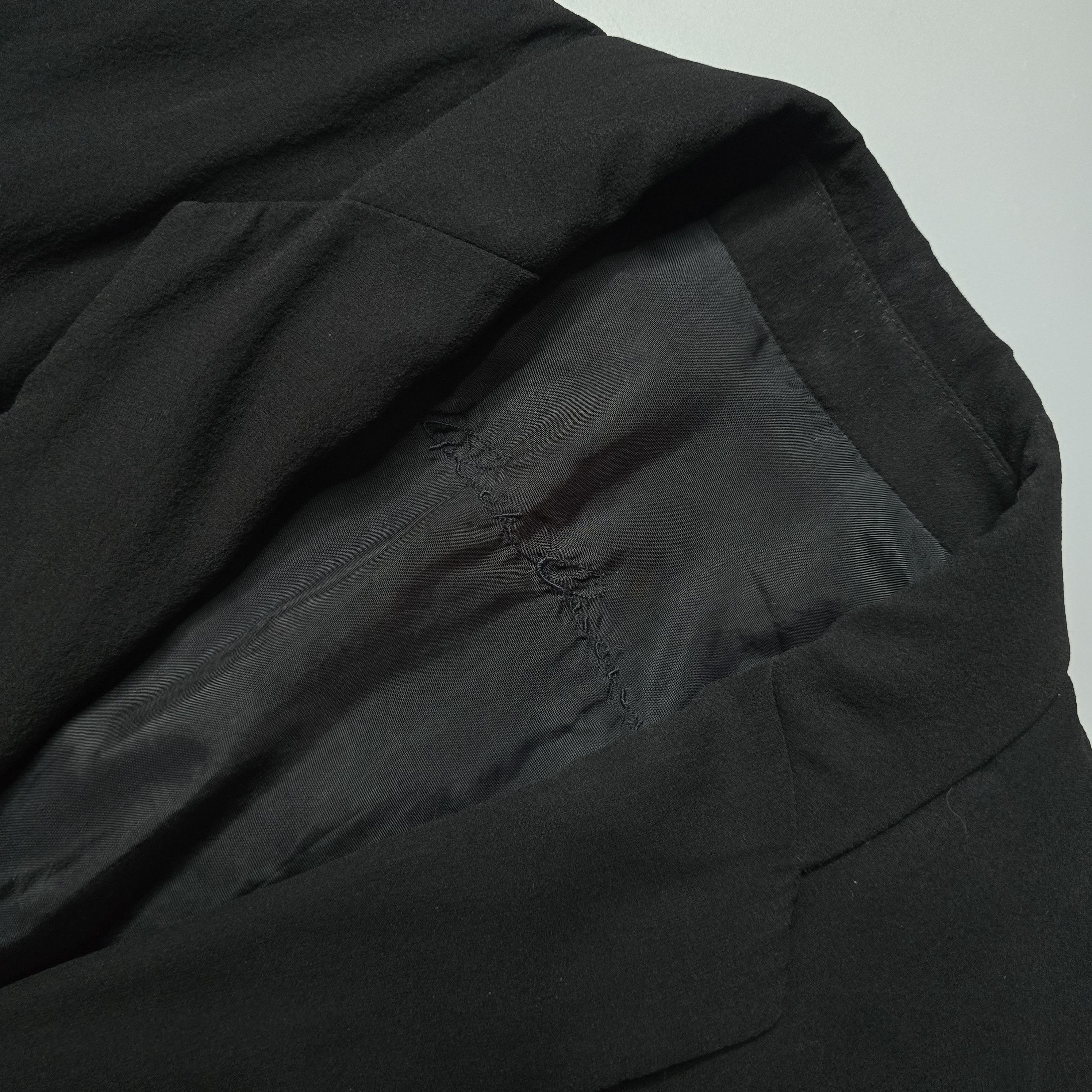 Rick Owens Rick Owens - SS09 Strutter Silk Crepe Blazer Jacket Size XS / US 0-2 / IT 36-38 - 7 Thumbnail