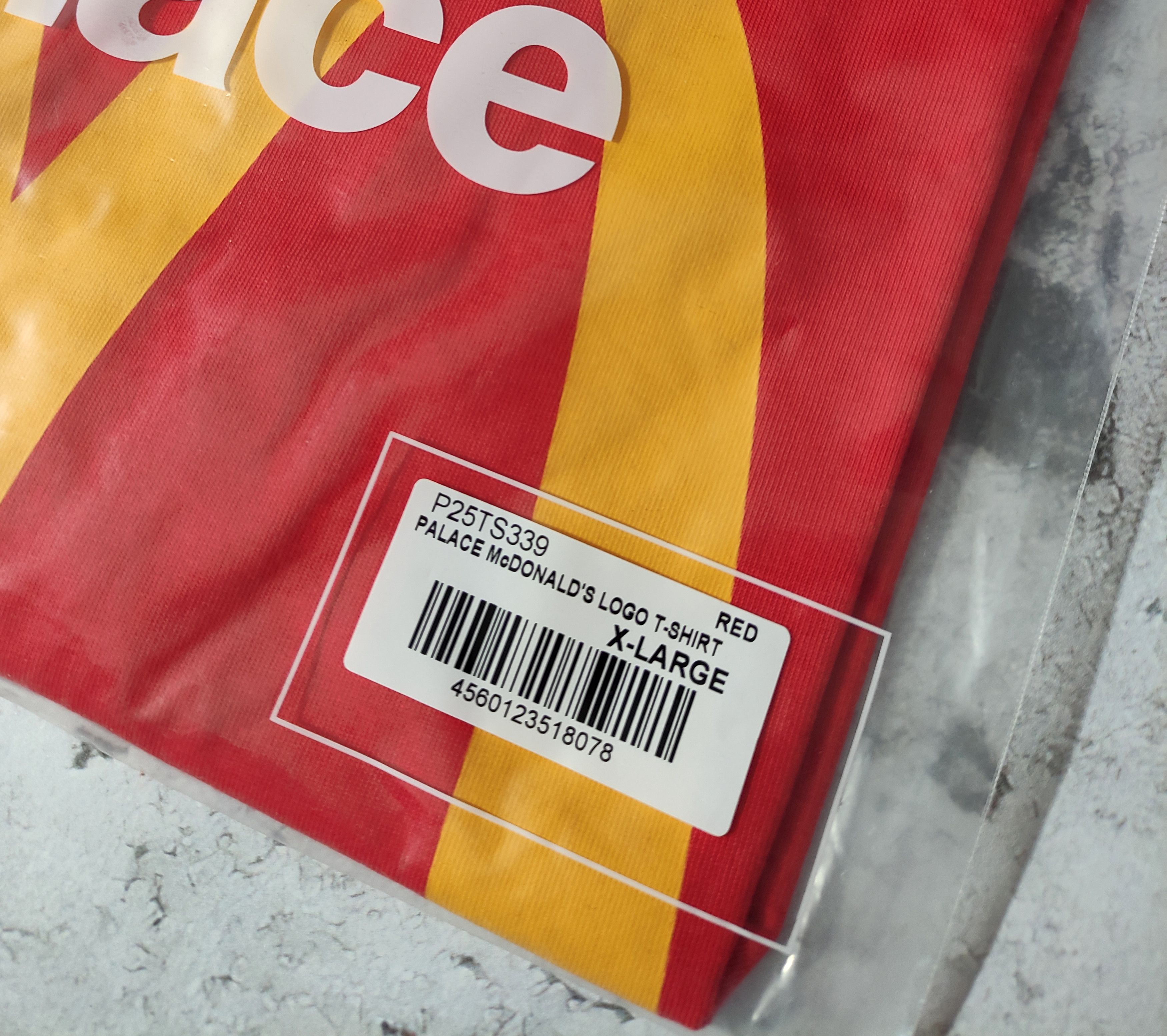 Palace Palace x McDonald's Skateboard T-shirt red size XL Size US XL / EU 56 / 4 - 9 Thumbnail