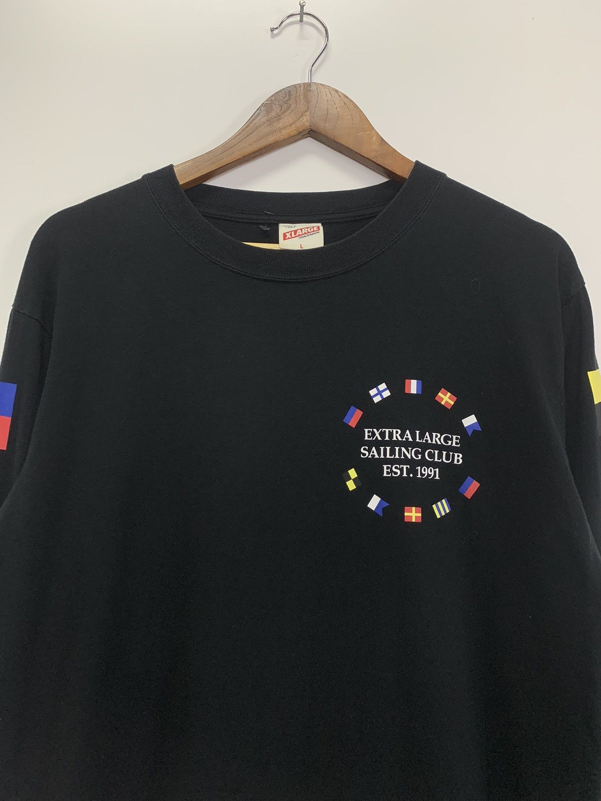 Vintage × Xlarge Xlarge flag country logo shirt Size US L / EU 52-54 / 3 - 2 Thumbnail