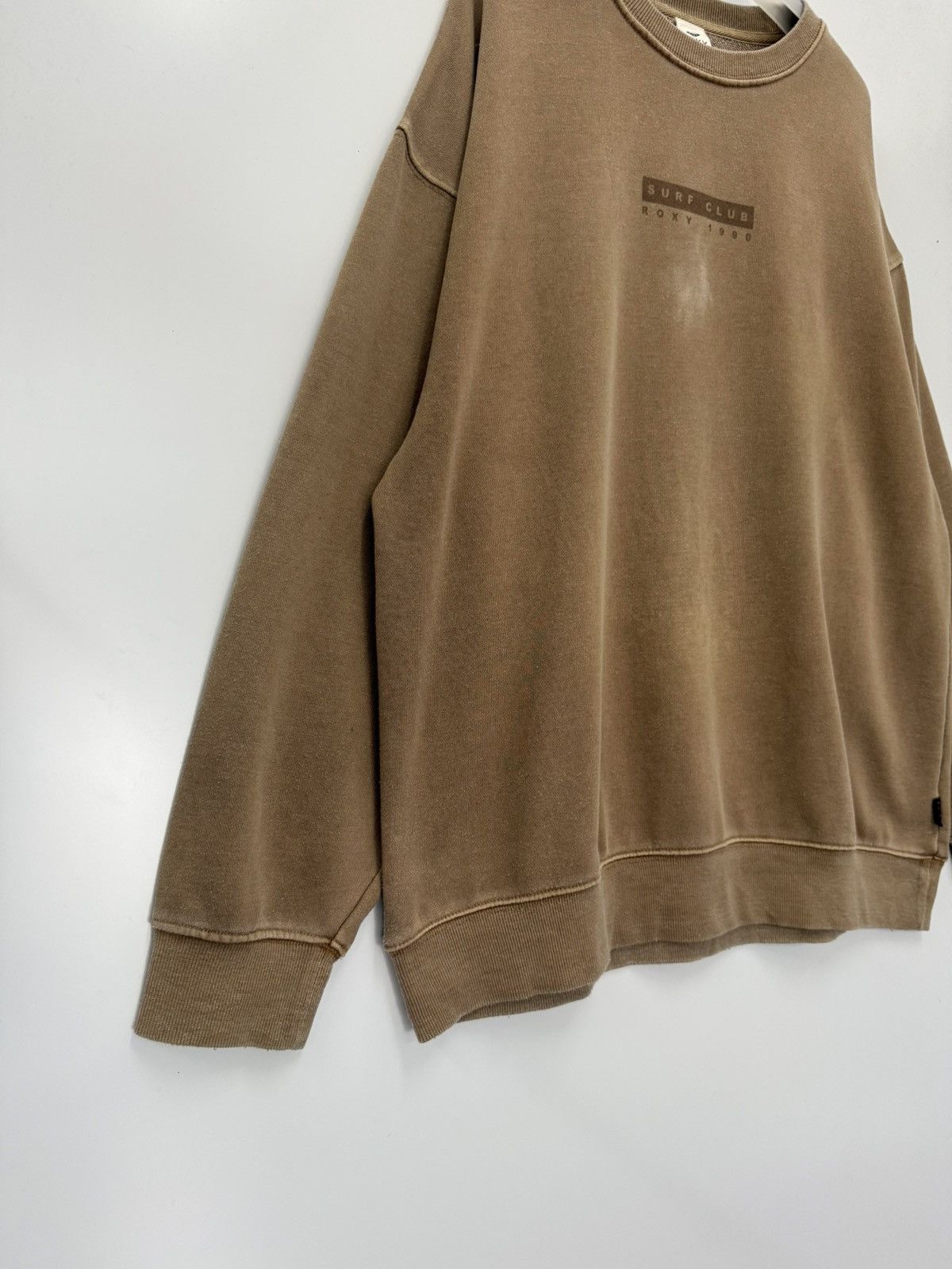 Quiksilver × Vintage 🔥 VINTAGE SURF ROXY By QUIKSILVER LOGO SWEATSHIRT - S Size US L / EU 52-54 / 3 - 3 Thumbnail
