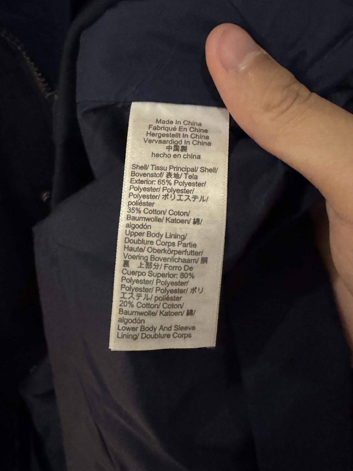 J.Crew J.Crew Men's Navy Blue Parka - Size M Size US M / EU 48-50 / 2 - 3 Thumbnail
