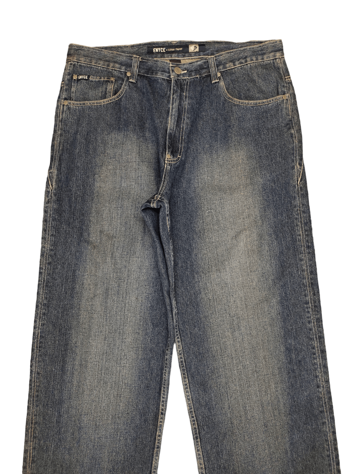 Enyce Vintage Y2k Enyce Denim Baggy Pants Wide Leg Streetwear Size US 36 / EU 52 - 2 Thumbnail