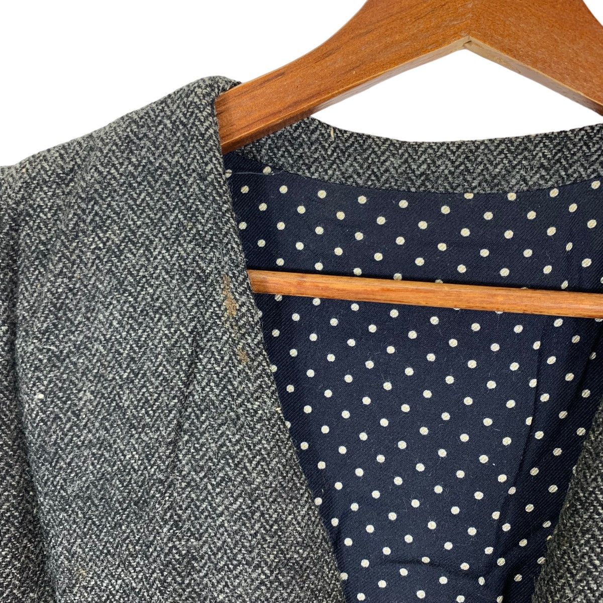 Designer × Vintage VINTAGE PATCH WORK VEST WOOL KNIT Size US M / EU 48-50 / 2 - 8 Thumbnail