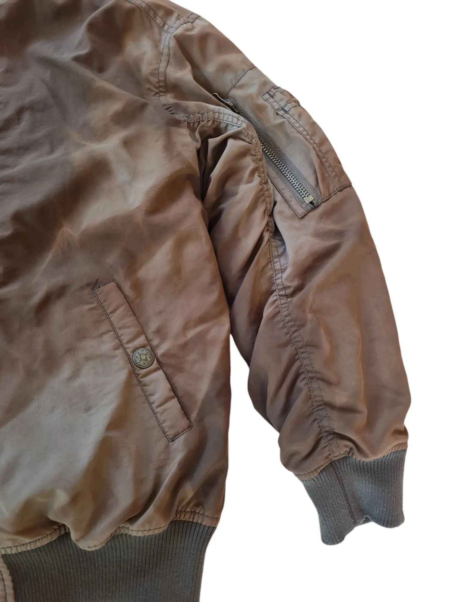 Other Vtg Titicaca Bomber Jacket Revisible Sun Faded Size US M / EU 48-50 / 2 - 9 Thumbnail