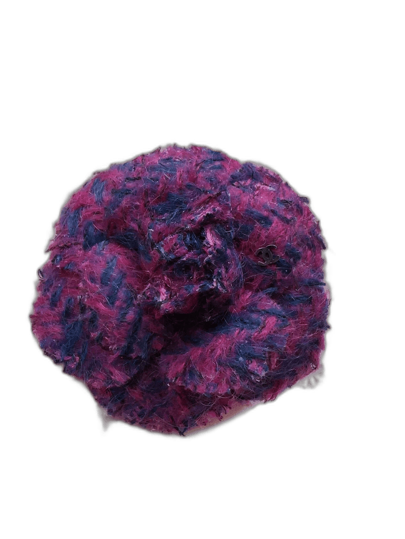 Chanel Chanel Camellia Brooch Purple Size ONE SIZE - 1 Thumbnail