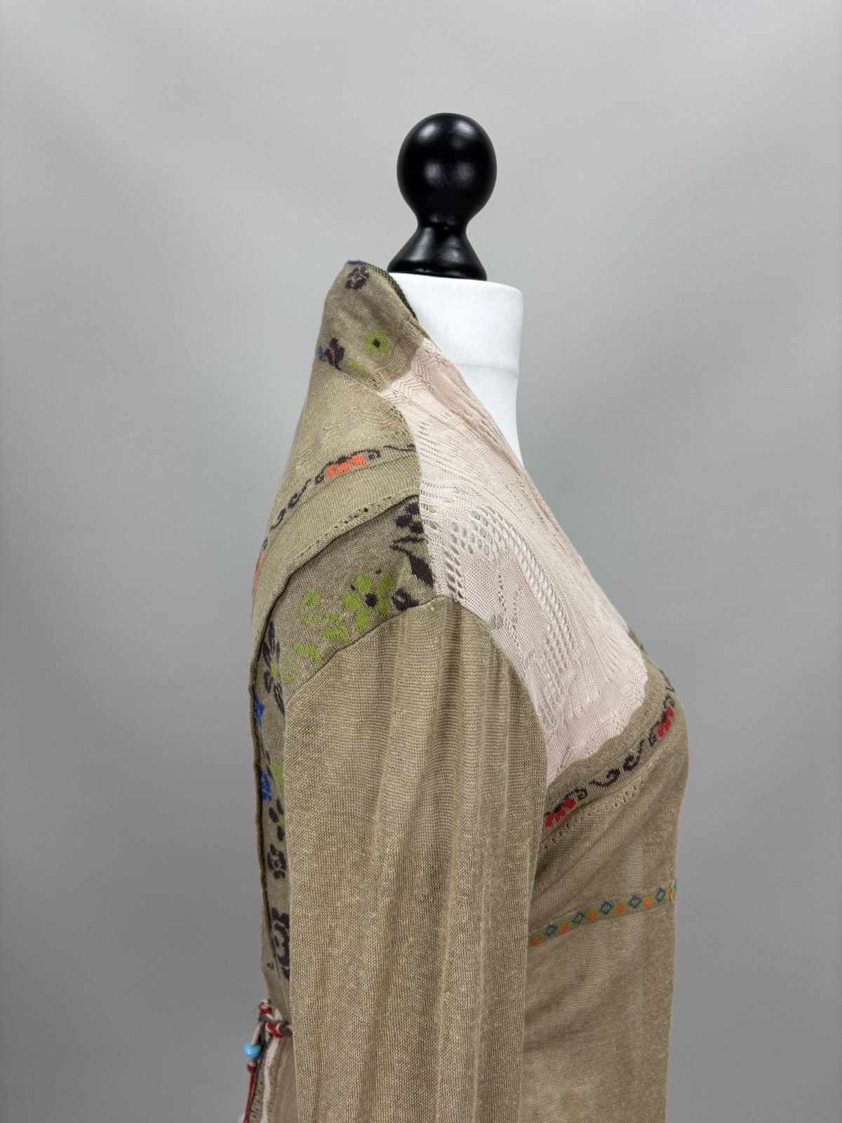Other Womens cape cardigan IVKO Size 40 Color Brown Size M / US 6-8 / IT 42-44 - 7 Thumbnail