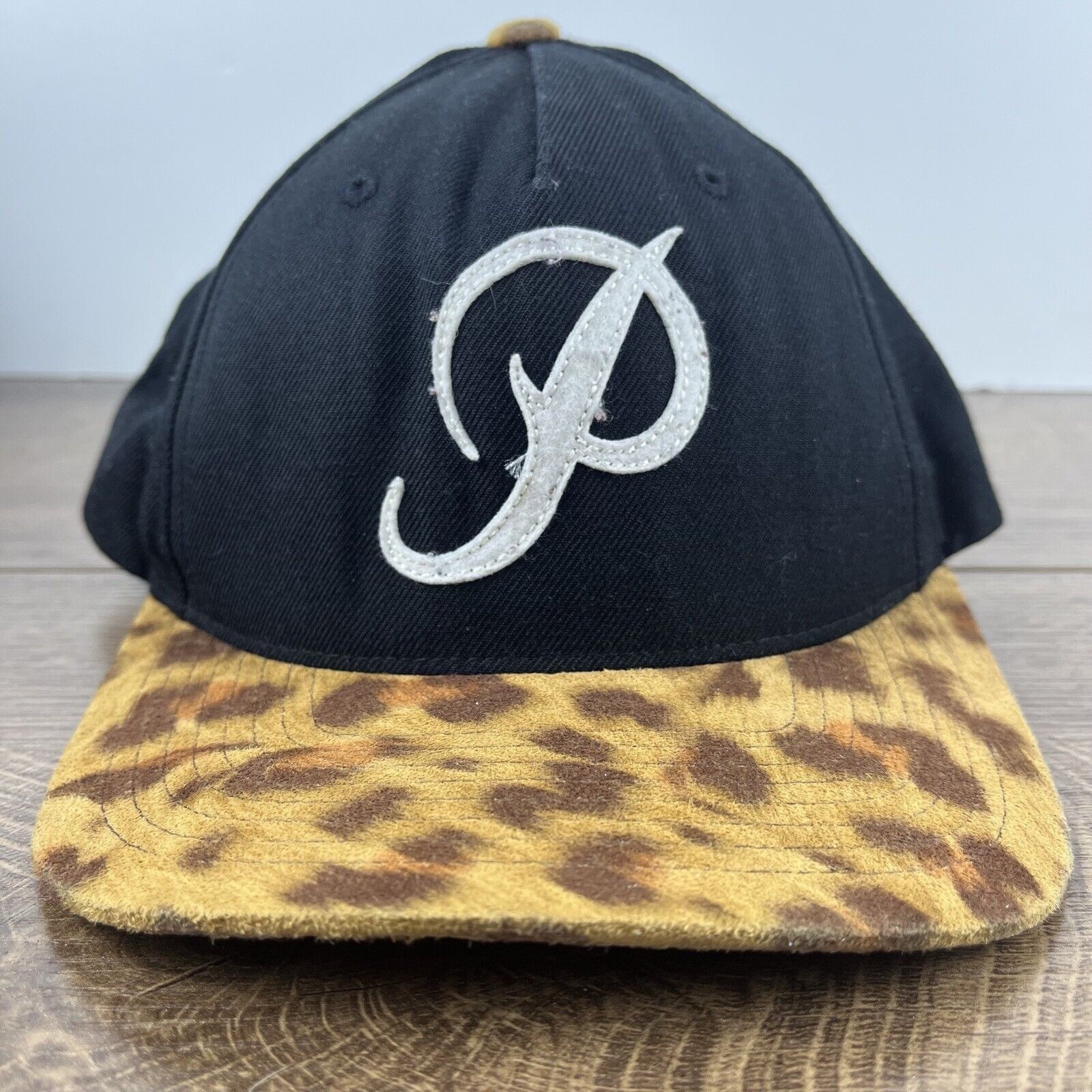 Starter P Starter Hat Black Cap Hat Adjustable Hat Black Adult Hat Size ONE SIZE - 4 Thumbnail