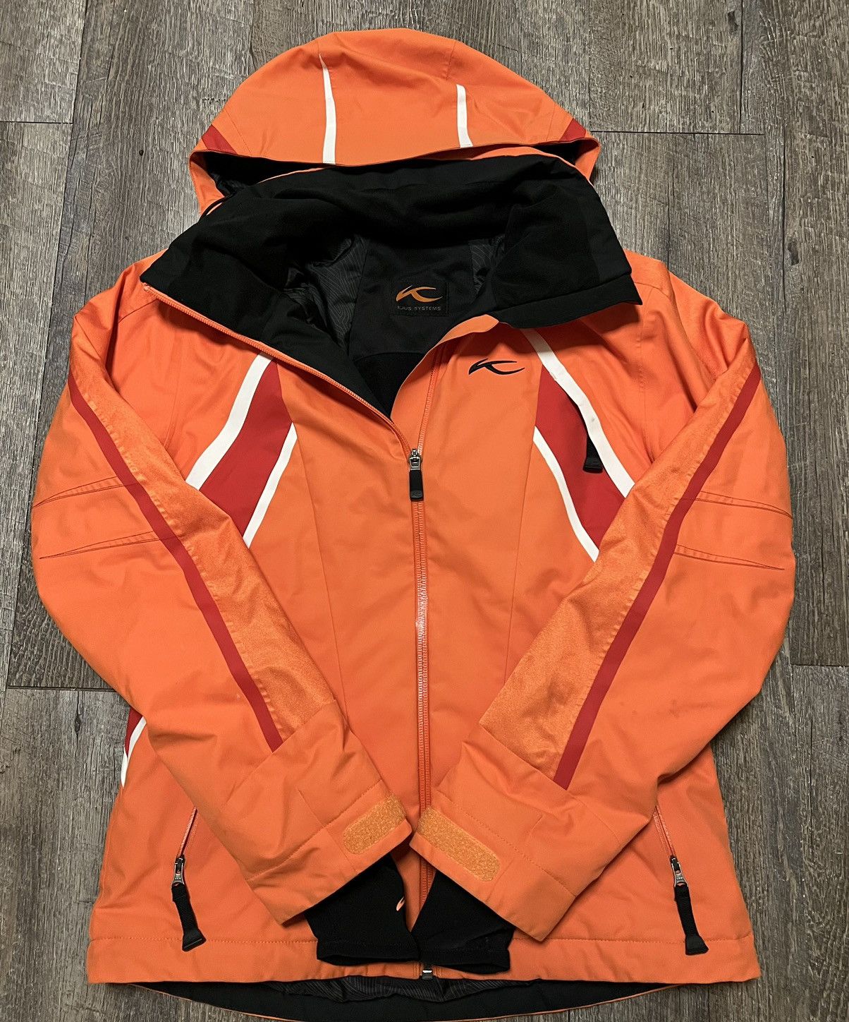 image of Kjus Systems Dermizax Primaloft Storm Snow Ski Jacket Xs in Orange, Women's