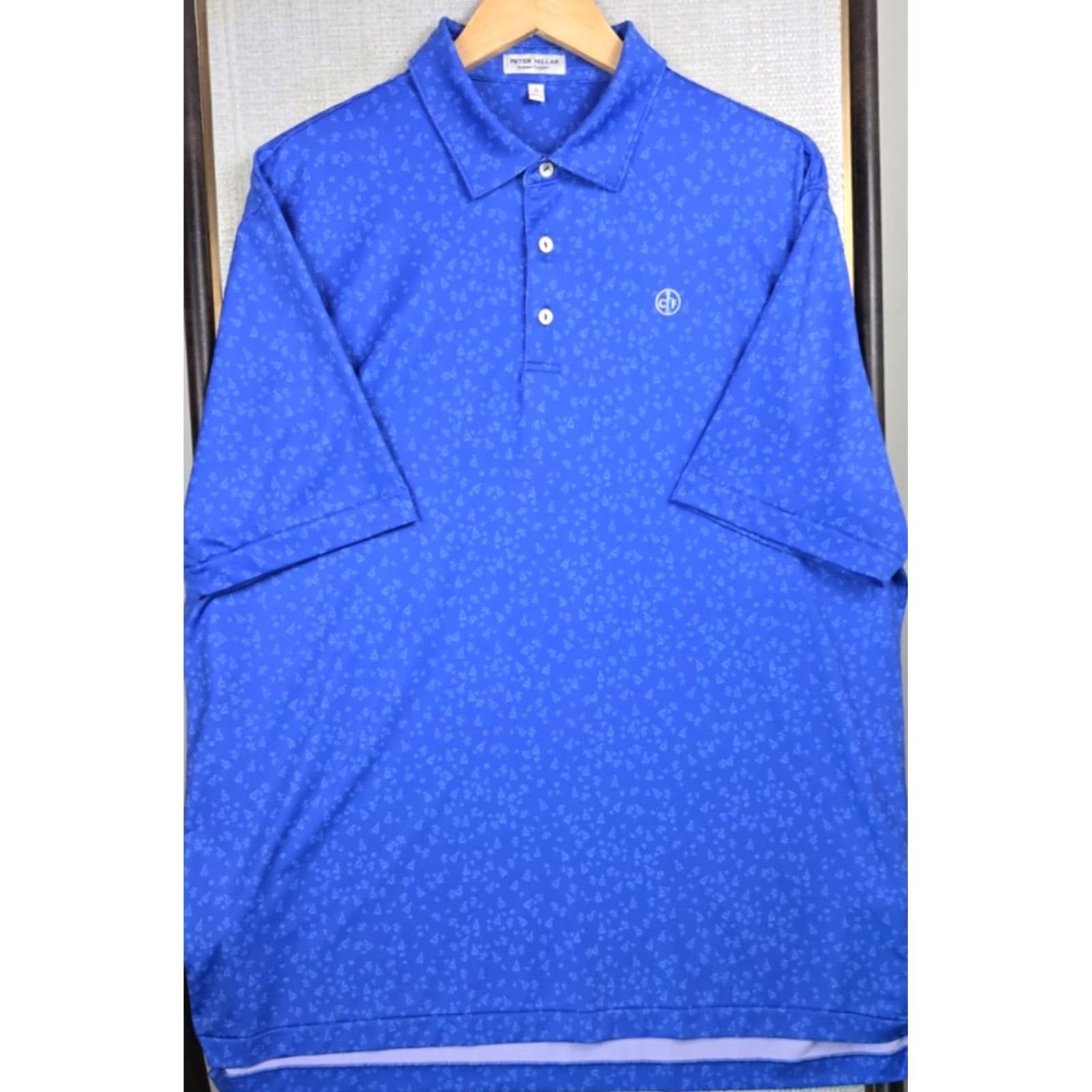 Peter Millar PETER MILLAR x CONWAY FARMS Tequila Lime Mens Polo Shirt Large Summer Comfort Size US L / EU 52-54 / 3 - 4 Thumbnail