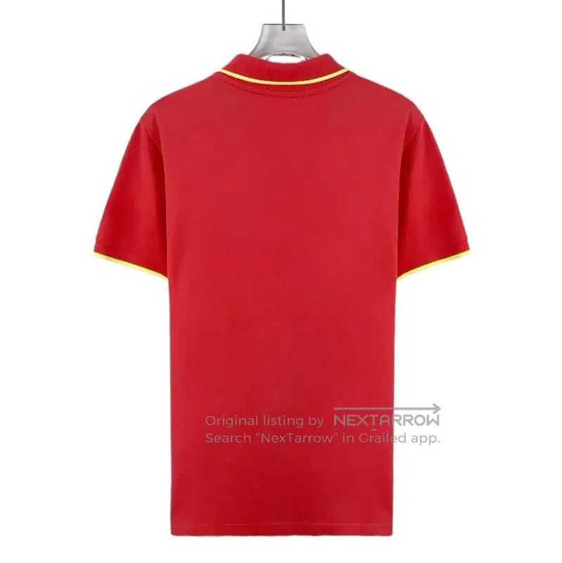 Kenzo KENZO Red Cotton Polo Shirt for Men . Size US S / EU 44-46 / 1 - 2 Thumbnail