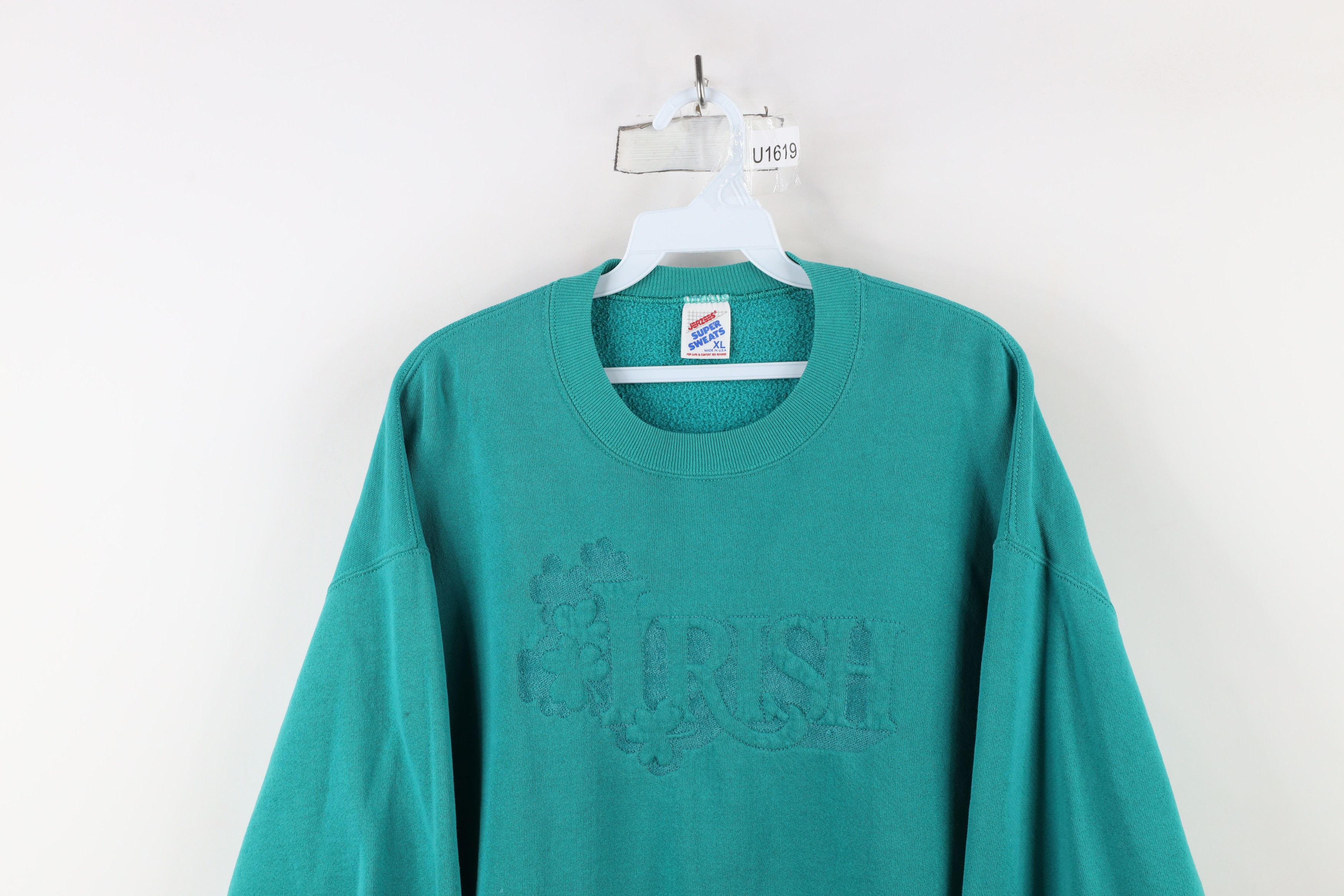 Vintage Vintage 90s Spell Notre Dame University Irish Sweatshirt USA Size US XL / EU 56 / 4 - 2 Thumbnail