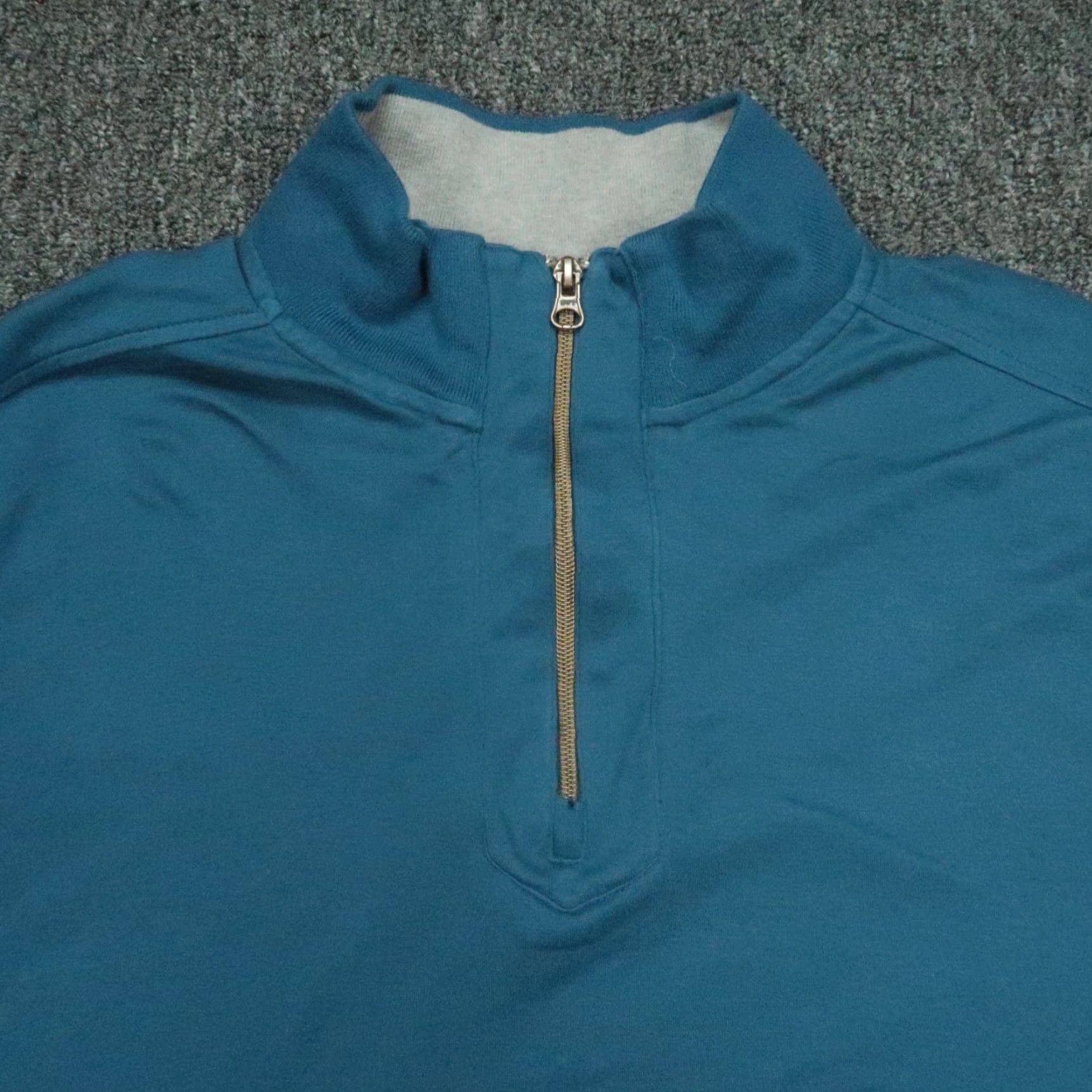 Robert Graham VINTAGE Robert Graham Sweater Mens Extra Large Blue 1/4 Zip Classic Fit Pullover Size US XL / EU 56 / 4 - 2 Thumbnail