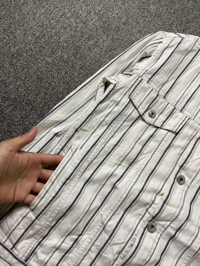 Gotcha Gotcha International Brand Stripes Trucker Jacket (196) Size US M / EU 48-50 / 2 - 6 Thumbnail