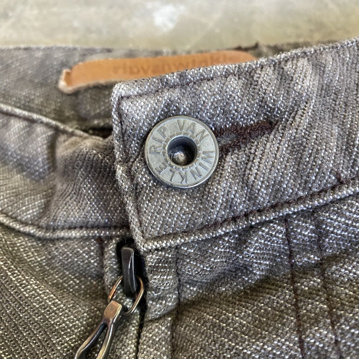 RIPVANWINKLE 2000s RIP VAN WINKLE Cargo Denim Pants Size US 29 - 6 Thumbnail