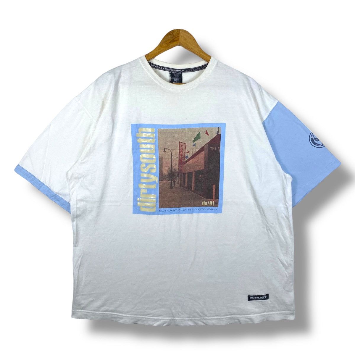 Outkast × Vintage Vintage 90's OUTKAST CLOTHING COMPANY Dirty South Graphic Size US XL / EU 56 / 4 - 1 Thumbnail