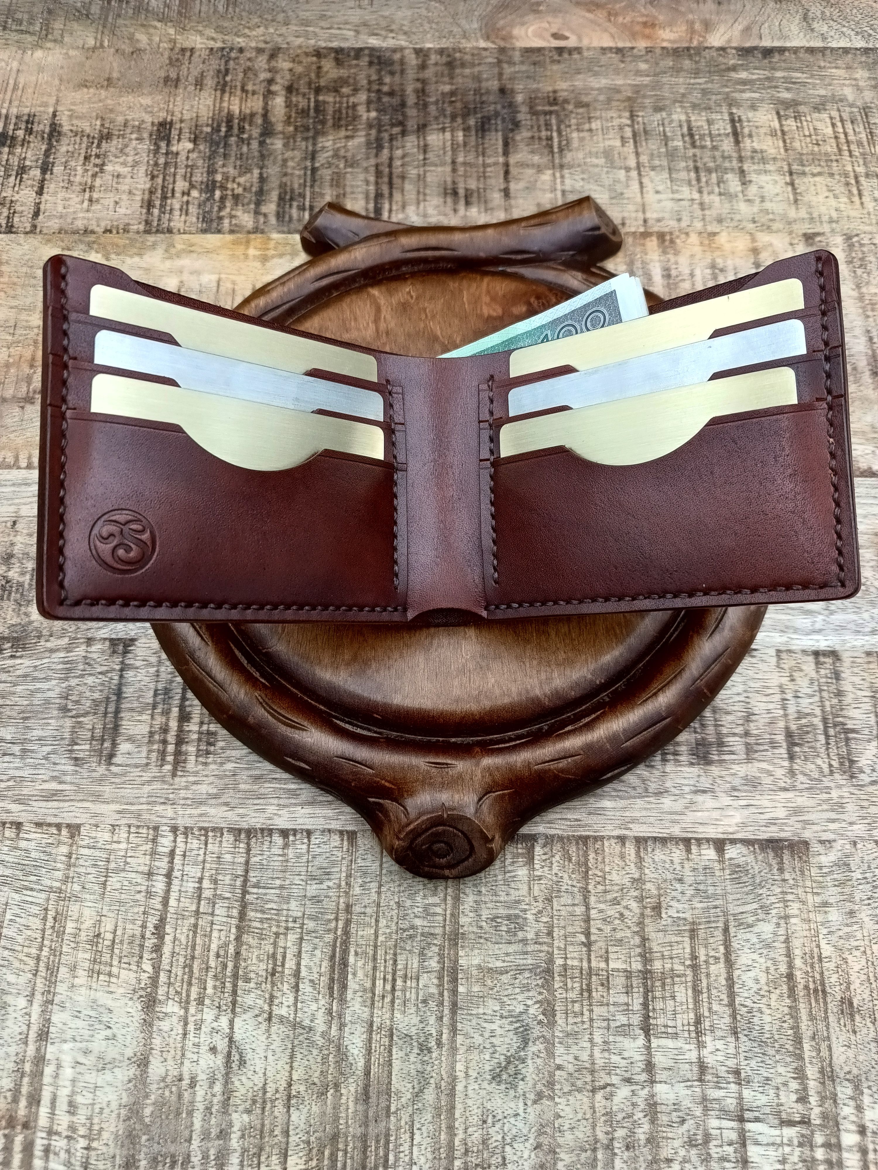 Other Handmade top grain leather wallet cardholder Size ONE SIZE - 4 Thumbnail