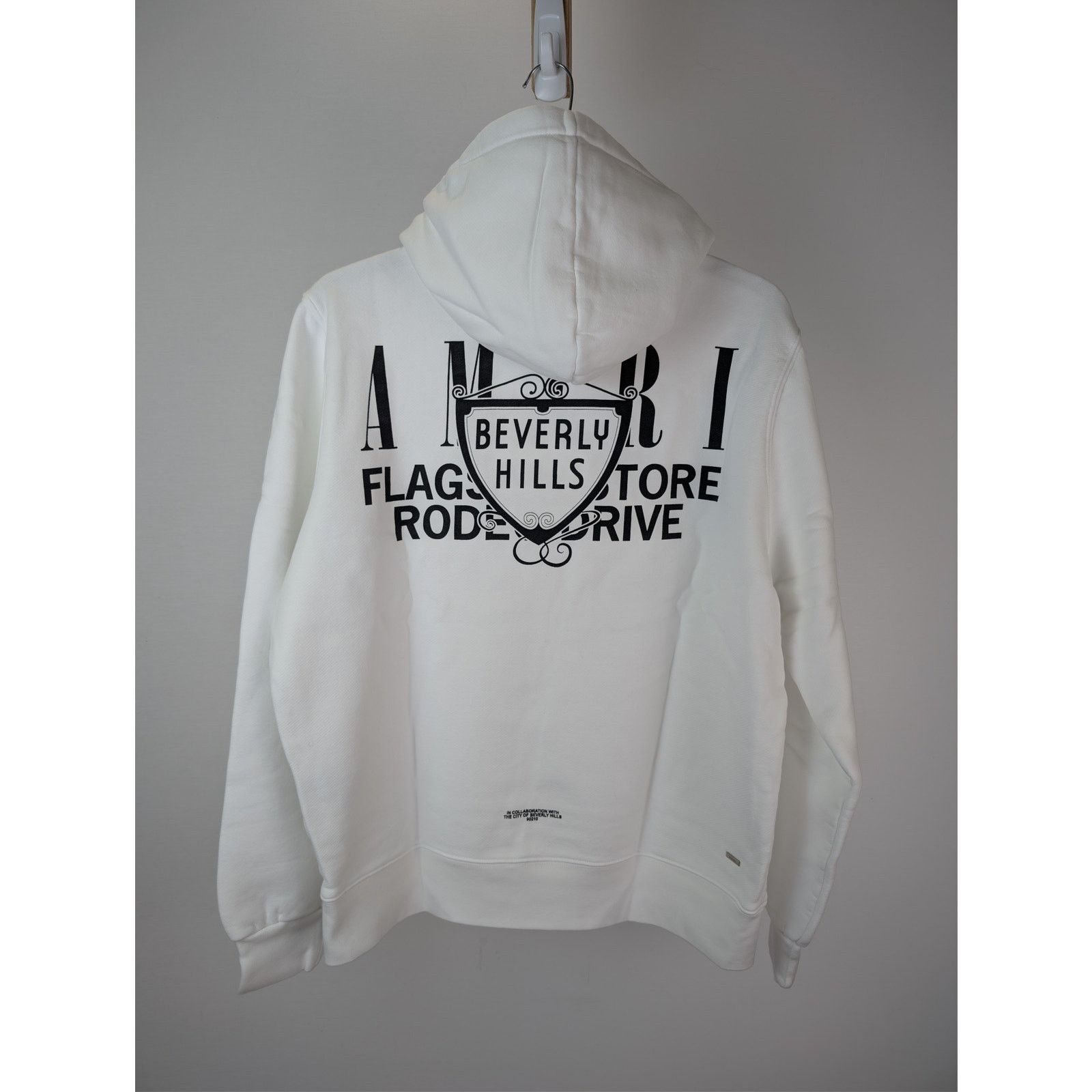 Amiri o1rshd1 Amiri XO Beverly Hills Hoodie in White Size US S / EU 44-46 / 1 - 16 Thumbnail