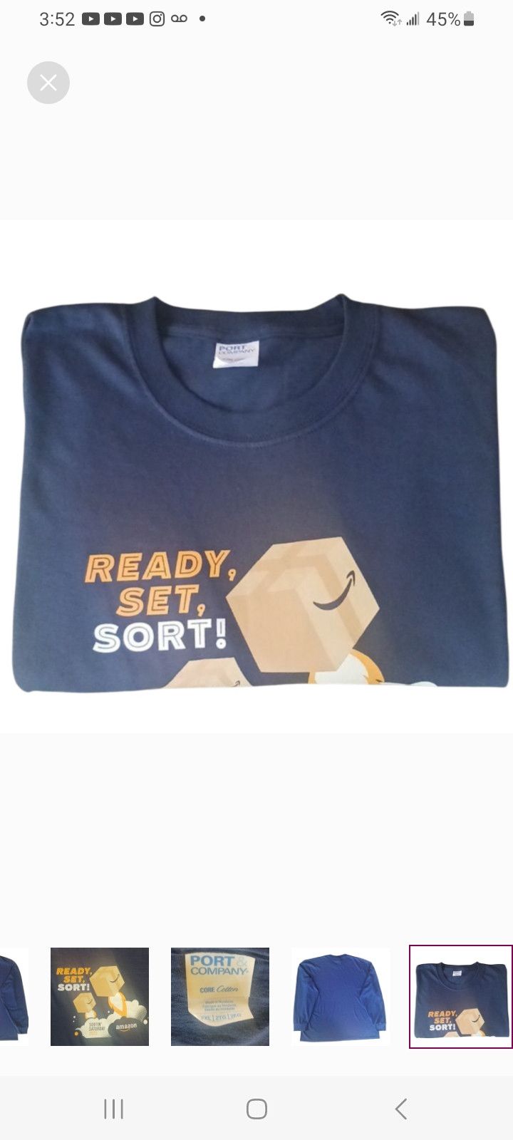 Other Sorting Saturday×Amazon READY, SET, SORT Long-Sleeve T-Shirt Size US XXL / EU 58 / 5 - 5 Thumbnail