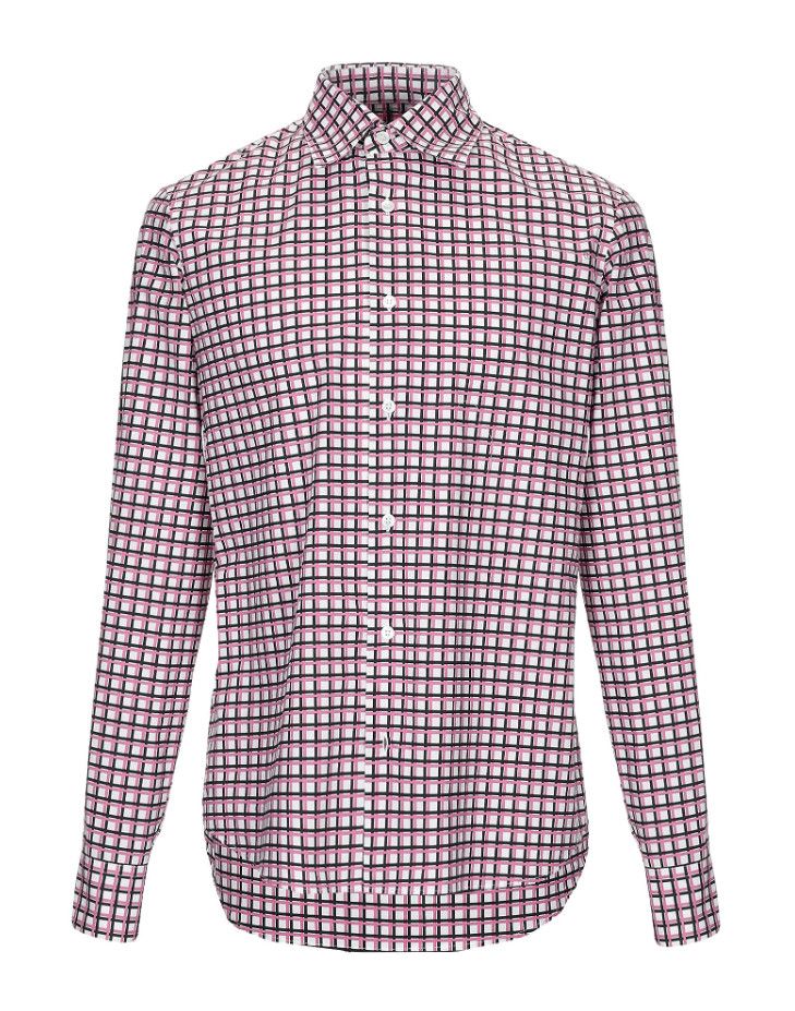 Marni Marni eclectic purple checked shirt Size US M / EU 48-50 / 2 - 1 Thumbnail