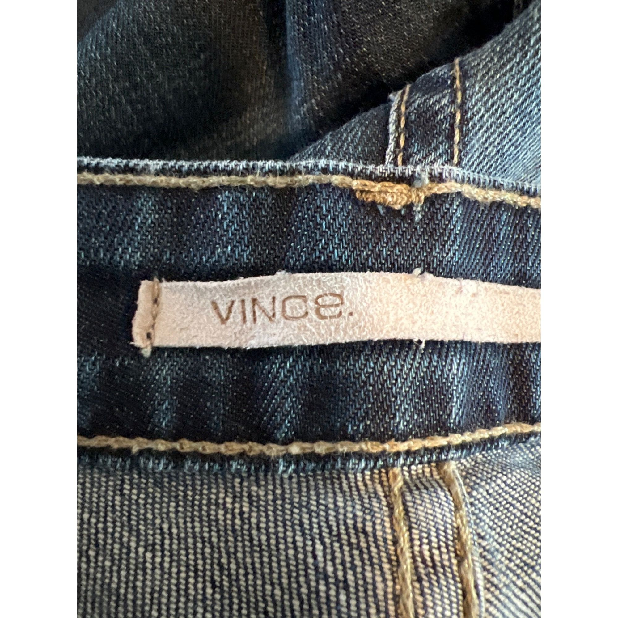 Vince Vince Skinny Blue Denim Jeans Adelaide Wash Size 24 Size 24" / US 00 / IT 34 - 4 Thumbnail
