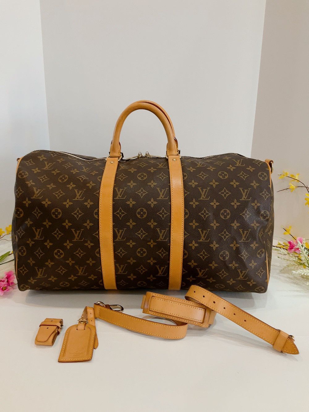Louis Vuitton Louis Vuitton Keepall 50 Bandoulier luggage bag Size ONE SIZE - 17 Thumbnail