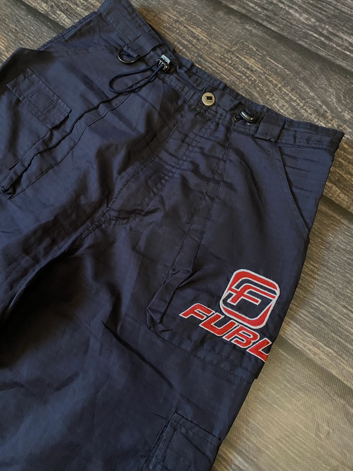 Fubu Fubu Vintage Rap Nylon Pants Size US 32 / EU 48 - 3 Thumbnail