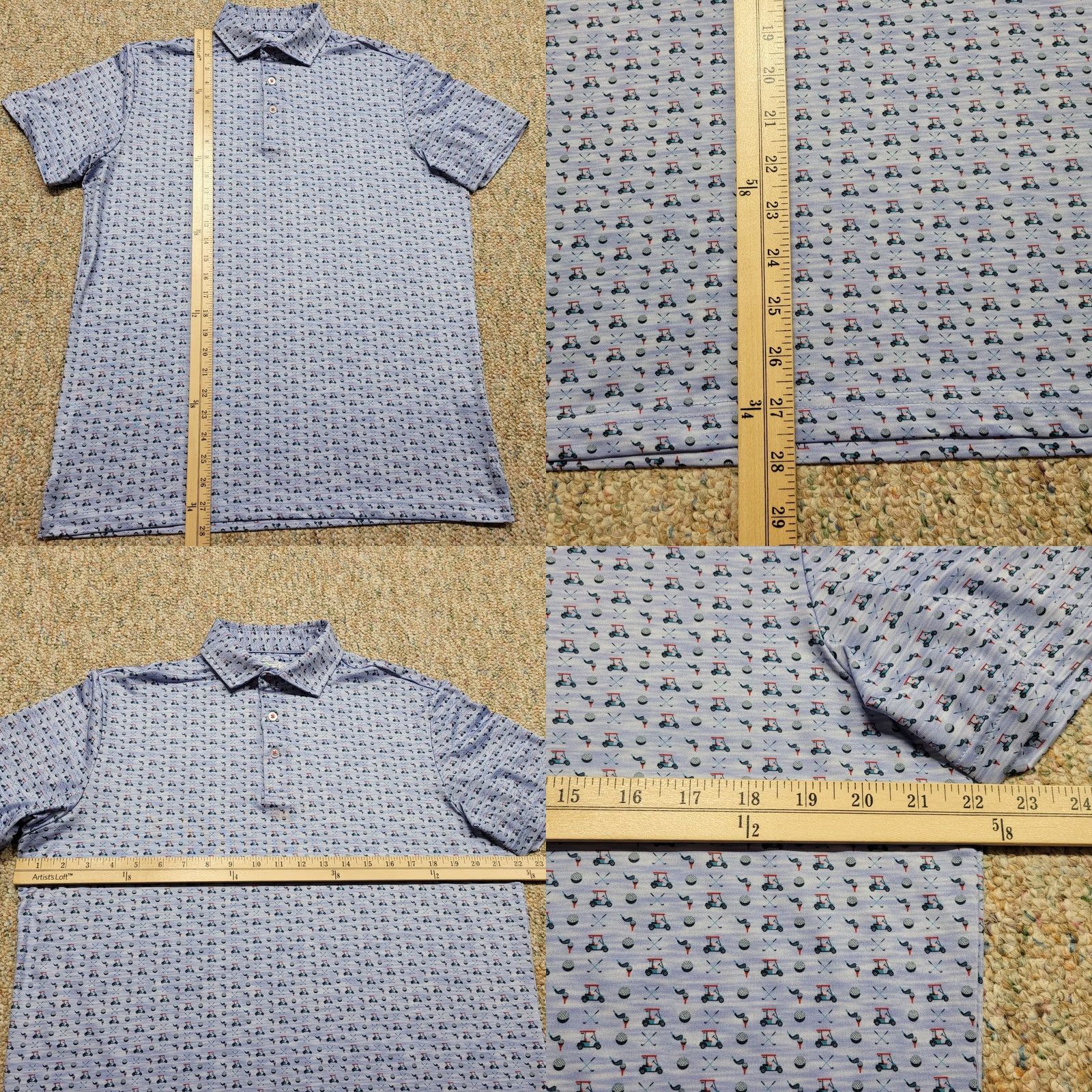 johnnie-O Item Specifications: Neckline: Button, Closure: Buckle Size US M / EU 48-50 / 2 - 8 Thumbnail