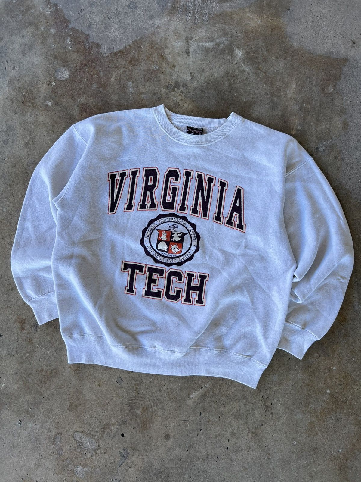 NFL Vintage 90’s Virginia Tech University Sweatshirt Crewneck Size US L / EU 52-54 / 3 - 2 Thumbnail