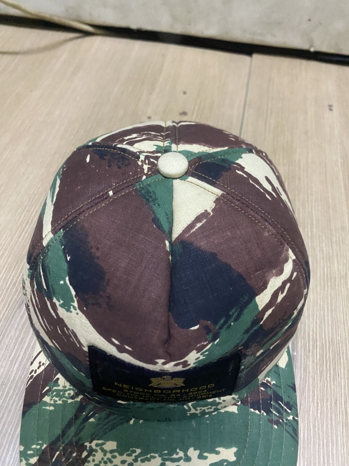 Neighborhood Neighborhood NH Military Camo Patch Cap Trucker Size ONE SIZE - 6 Thumbnail