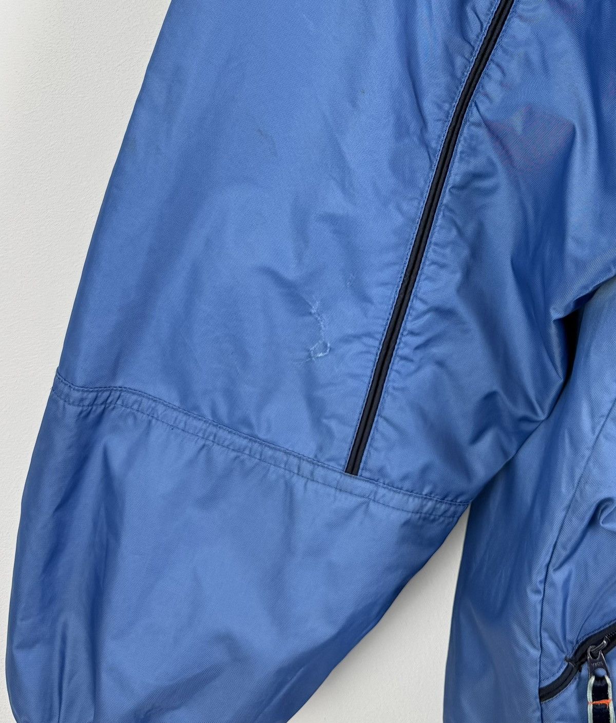 Nike Vintage Nike Anorak 1/2 Zip Jacket Blue Hooded Swoosh Nylon Size US M / EU 48-50 / 2 - 11 Thumbnail
