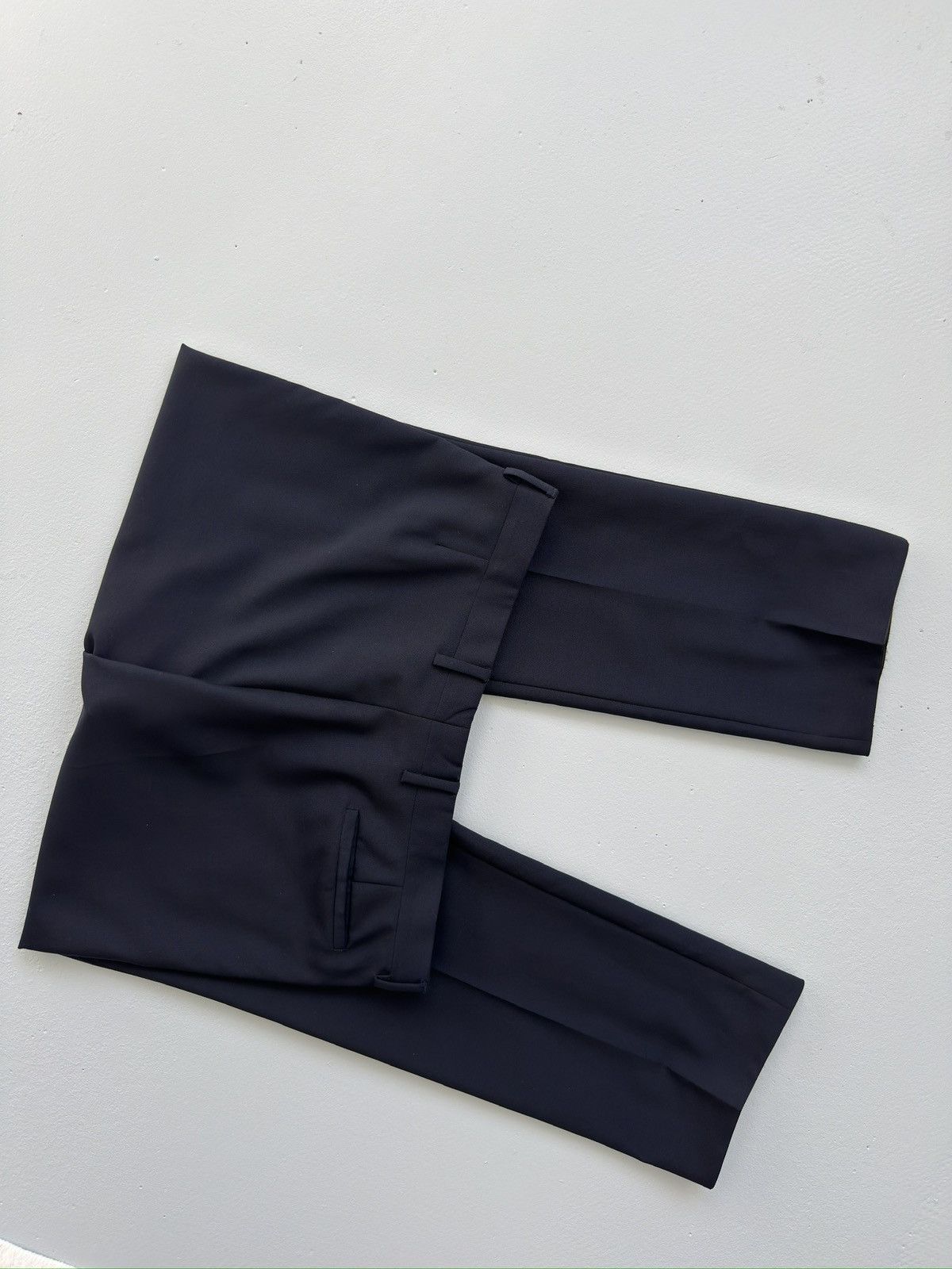 Dior × Hedi Slimane Dior Homme Navy Suit Navigate Hedi Slimane Size 44R - 10 Thumbnail