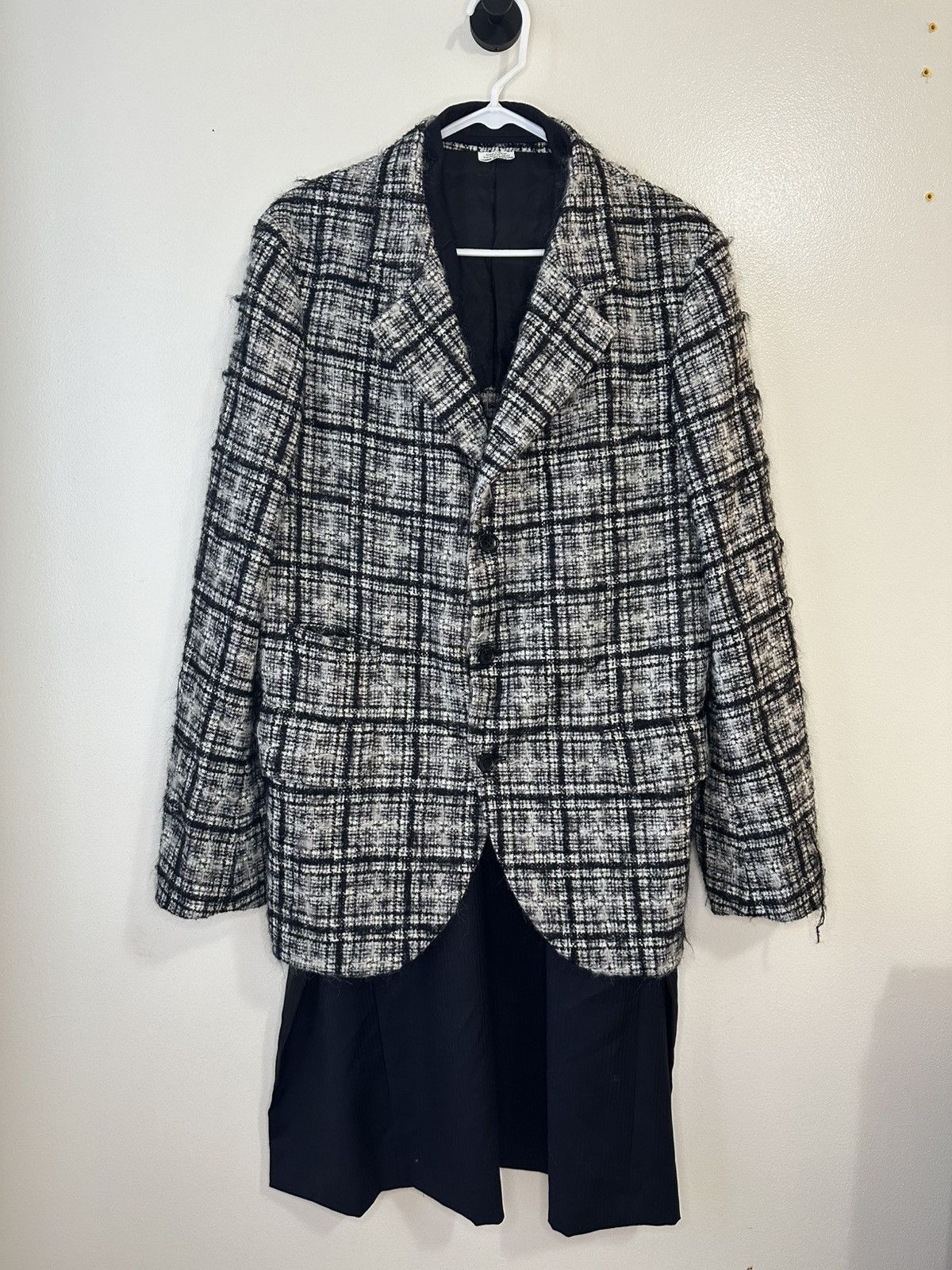 Comme des Garcons Homme Plus Comme des Garçons Homme Plus Layered Blazer Size 40R - 3 Thumbnail