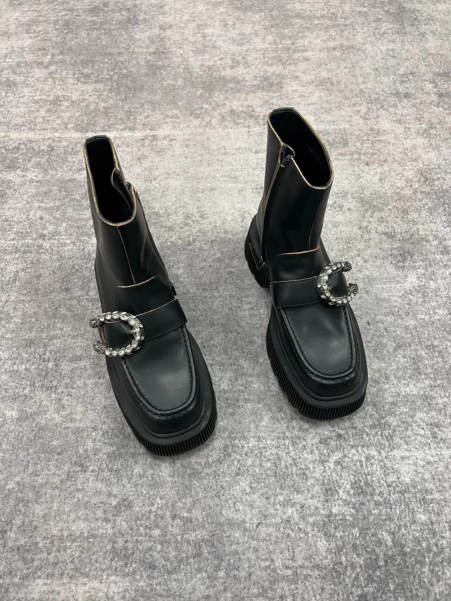 Other gucci embellished black ankle boots size 36. Size US 6 / IT 36 - 1 Thumbnail
