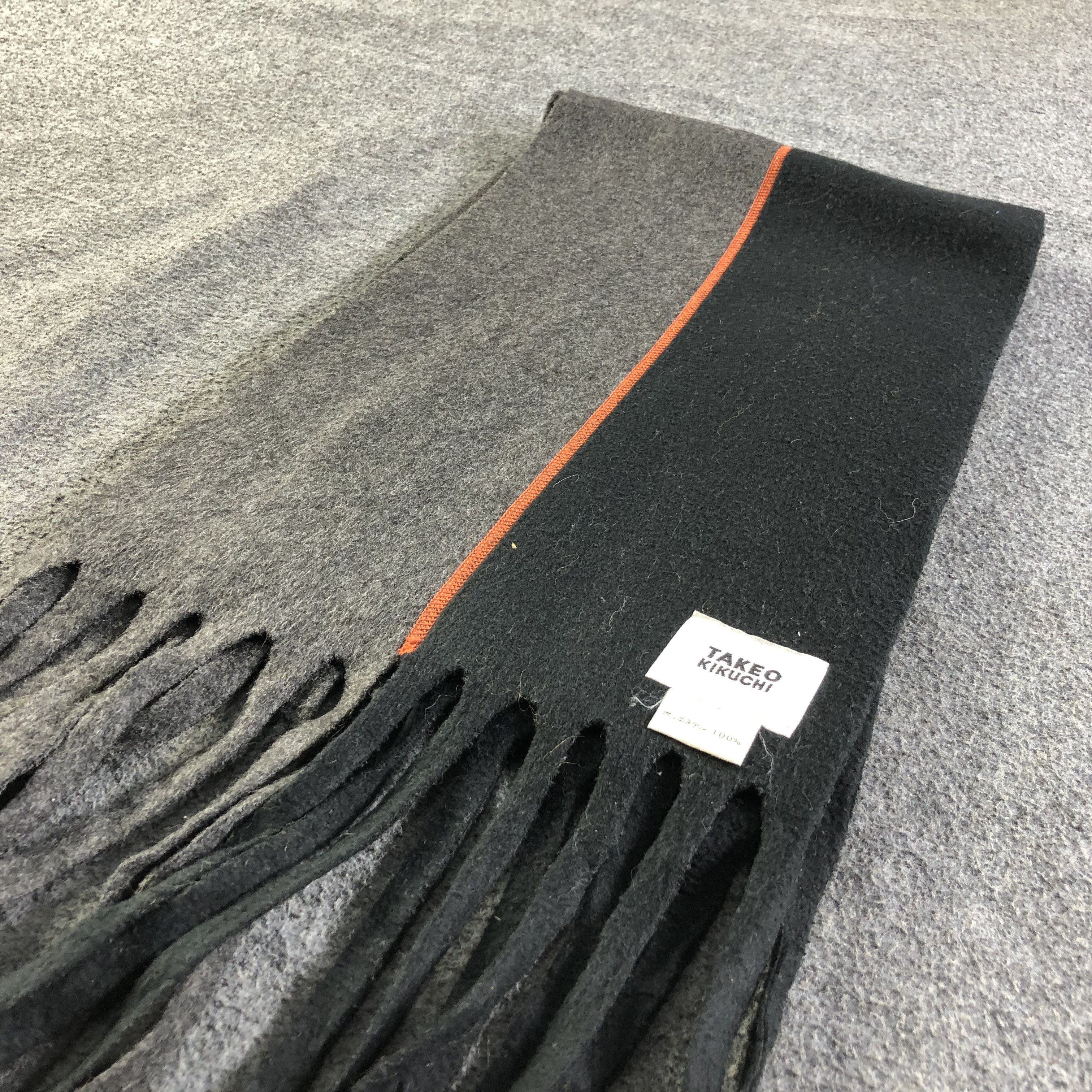 Takeo Kikuchi Takeo Kikuchi Scarf Muffler V1957 Size ONE SIZE - 2 Thumbnail
