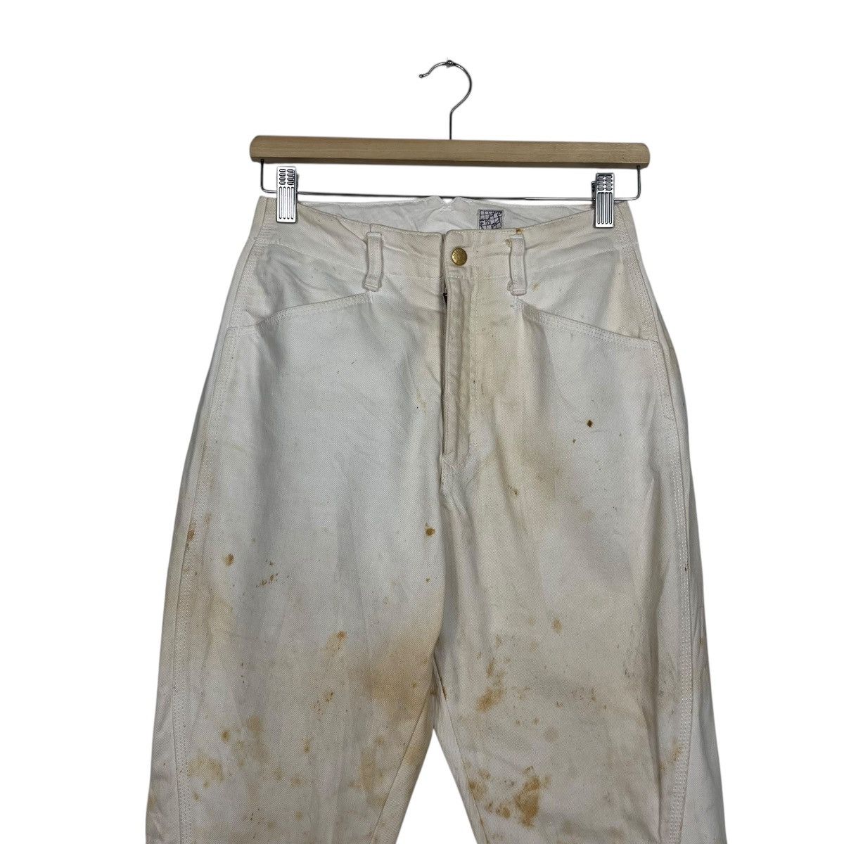 Junko Shimada Vintage Part 2 By Junko Shimada Distressed Stain Denim Size US 26 / EU 42 - 3 Thumbnail