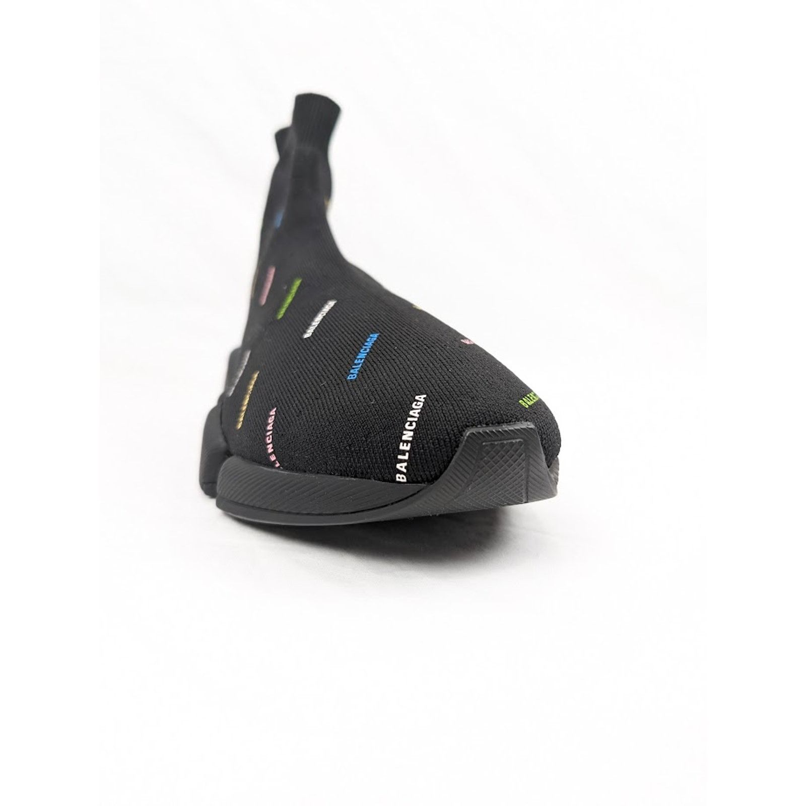 Balenciaga o1rshd1 Recycled Speed 2.0 Low-Top Sneakers Black/Multicolor Size US 13 / EU 46 - 8 Thumbnail
