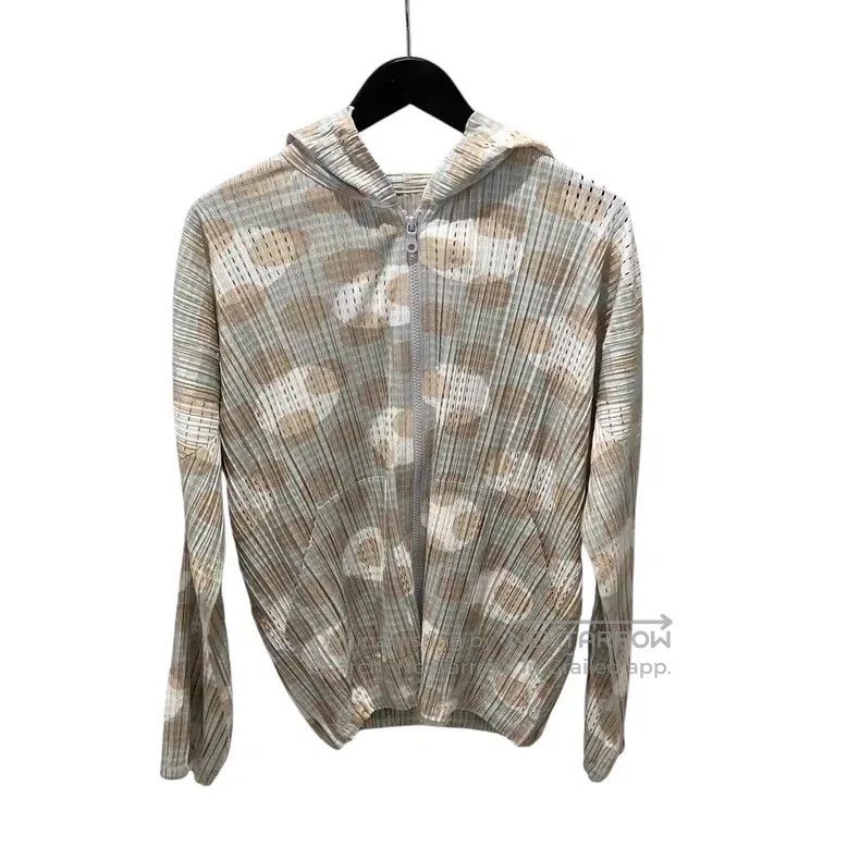 Issey Miyake Issey Miyake Polka Dot Zip Hoodie Size L / US 10 / IT 46 - 1 Thumbnail