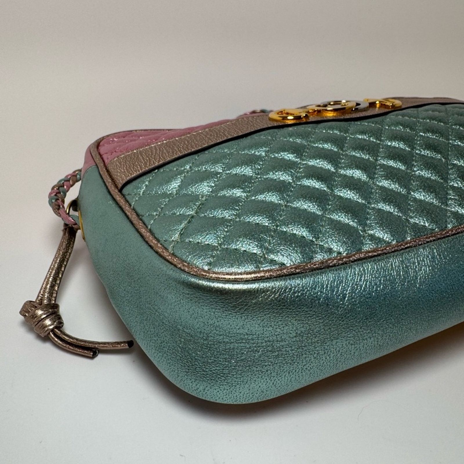 Gucci Gucci Trapuntata Bag Pink & Blue Limited Edition Crossbody Size ONE SIZE - 15 Thumbnail