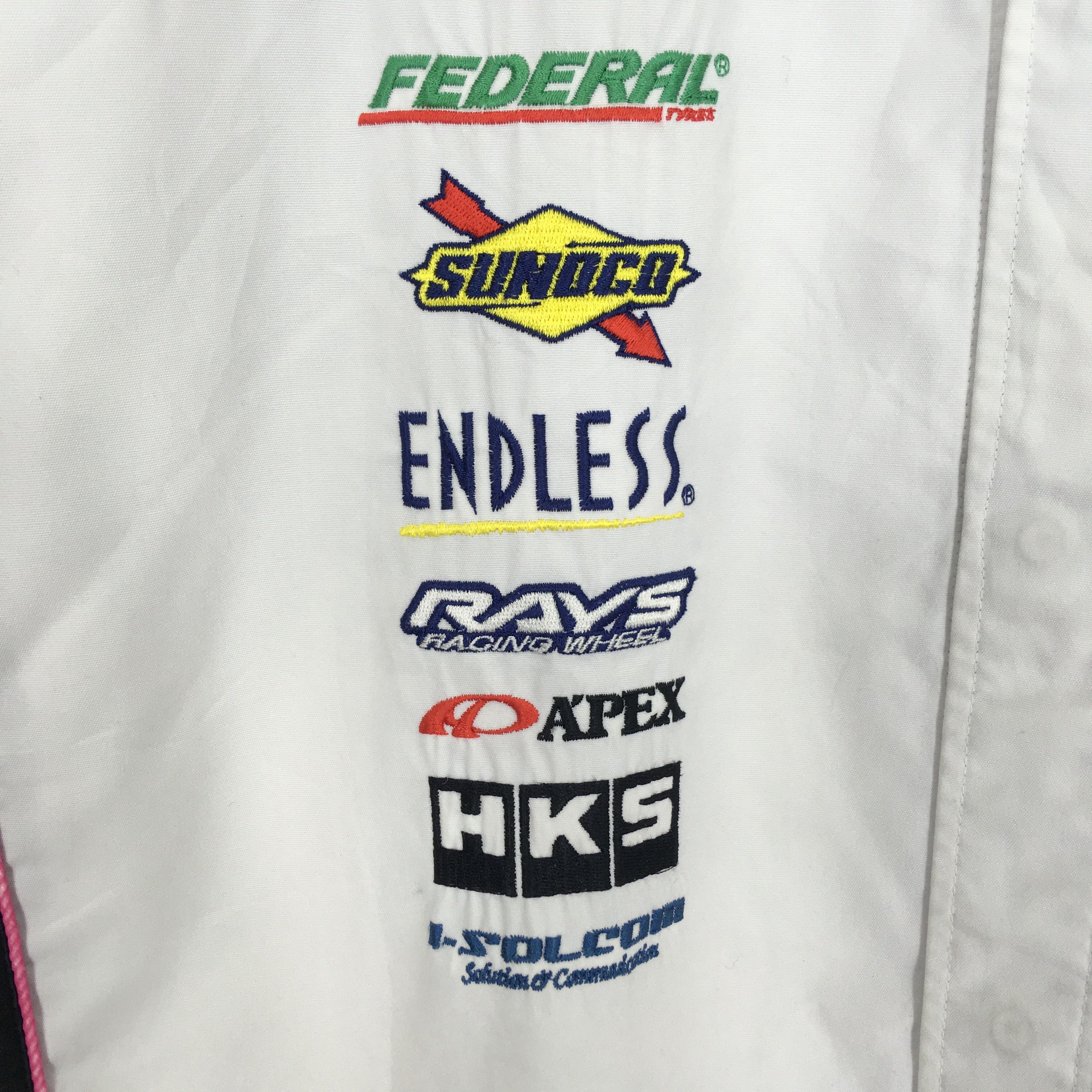 Japanese Brand Vintage Exedy Pro Staff Racing Japan Work Shirt Size US L / EU 52-54 / 3 - 5 Thumbnail