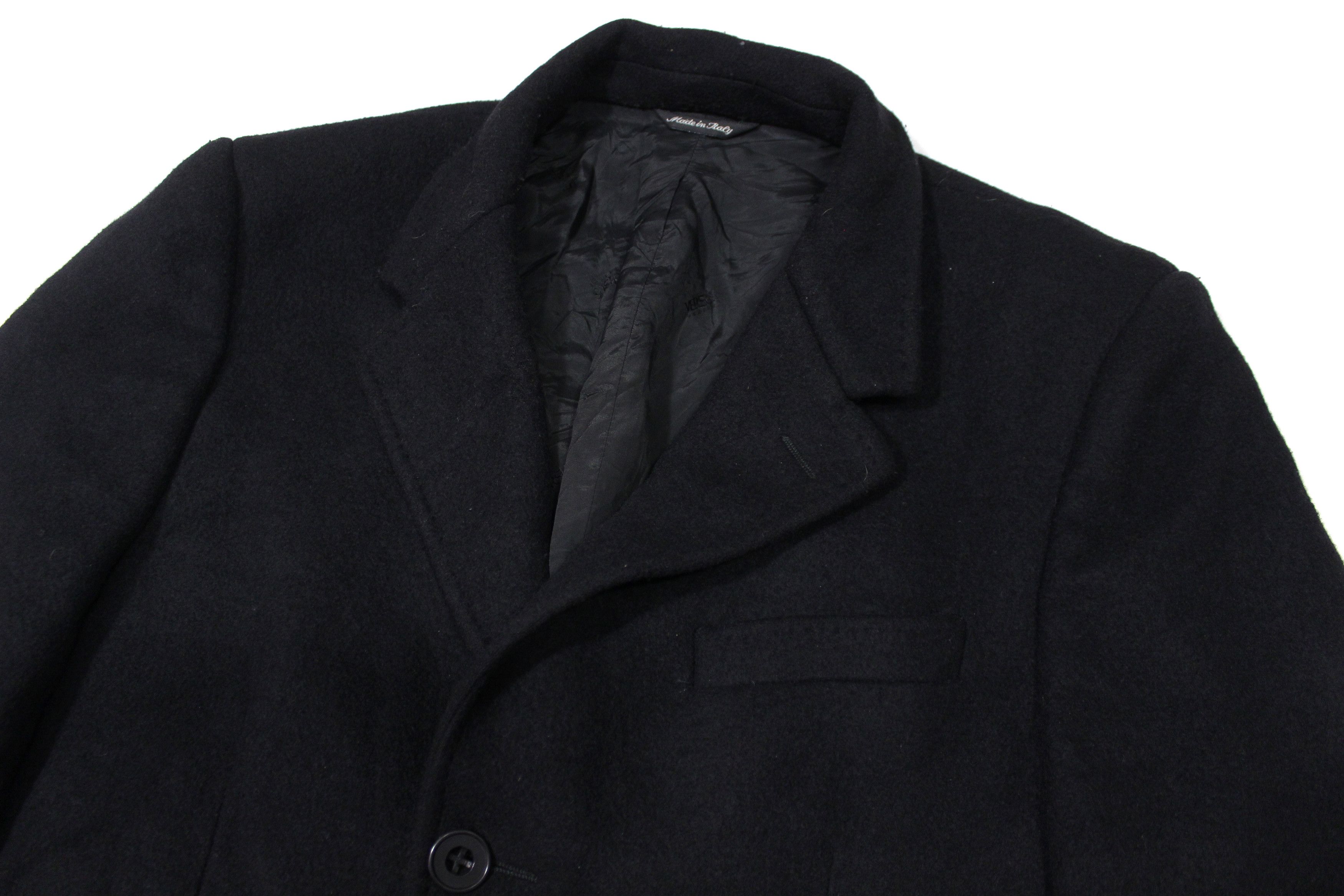 Versace 90S Wool Nylon Overcoat Vintage Size US M / EU 48-50 / 2 - 3 Thumbnail