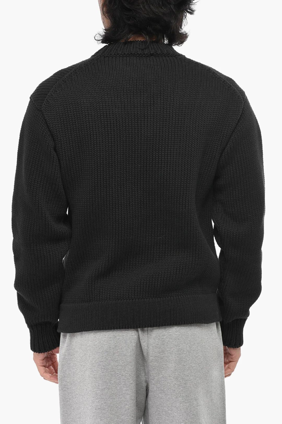 Off-White og1mm0526 Crewneck Sweater in Black Size US L / EU 52-54 / 3 - 2 Thumbnail