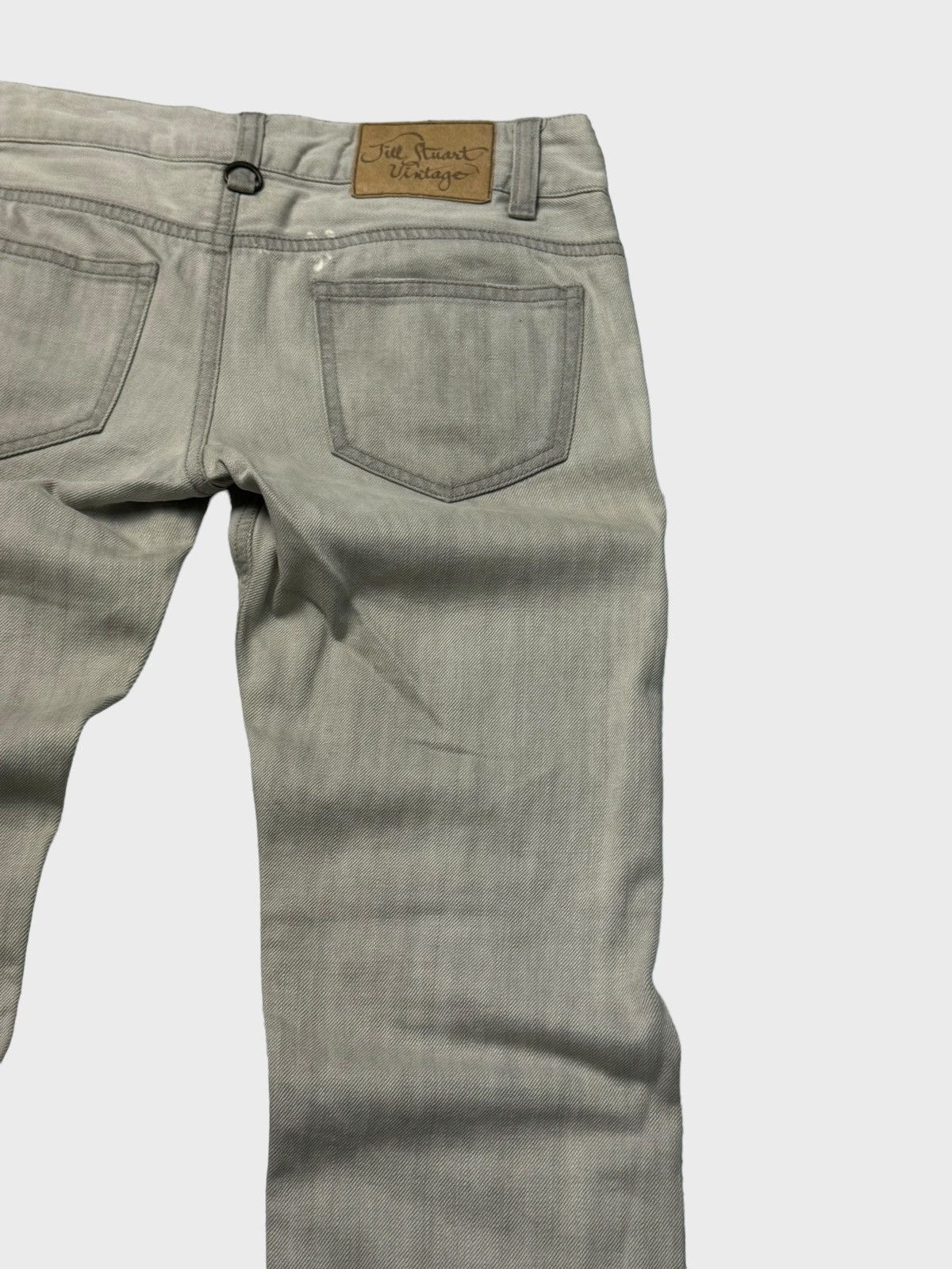 Japanese Brand Jill Stuart Distressed Helmut Lang Inspired Low Rise Jean Size US 29 - 10 Thumbnail