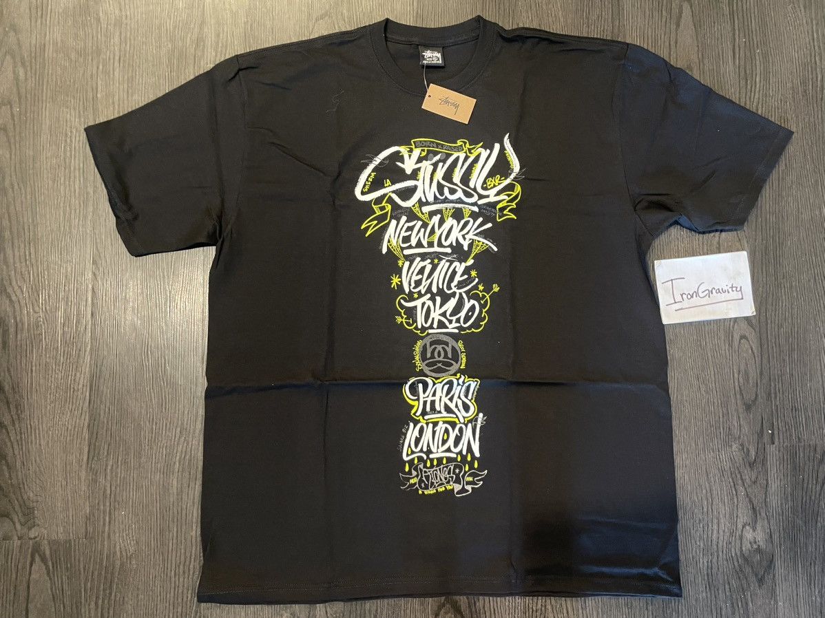 Born X Raised × Stussy Stussy & Born x Raise Hand Style Tee Size XL Size US XL / EU 56 / 4 - 1 Thumbnail