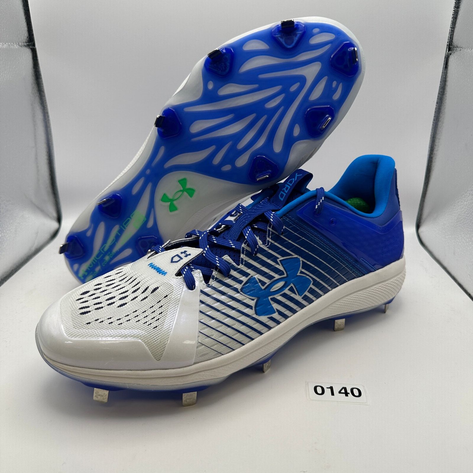 Under Armour UNDER ARMOUR Men's 15 Yard Low Baseball Metal Cleats Blue Size US 15 / EU 48 - 1 Thumbnail