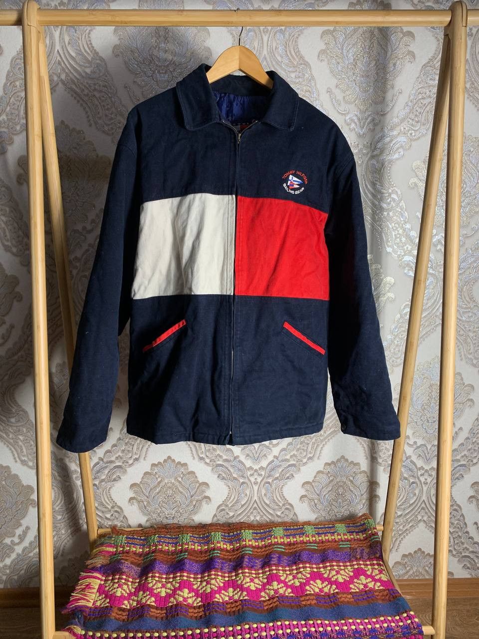 Tommy Hilfiger Vintage Tommy Hilfiger Denim Jeans Retro Jacket Y2K 90s Size US L / EU 52-54 / 3 - 2 Thumbnail