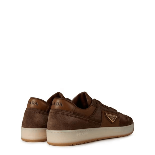 Prada Downtown Delavé Suede Trainers Size US 8 / EU 41 - 5 Thumbnail