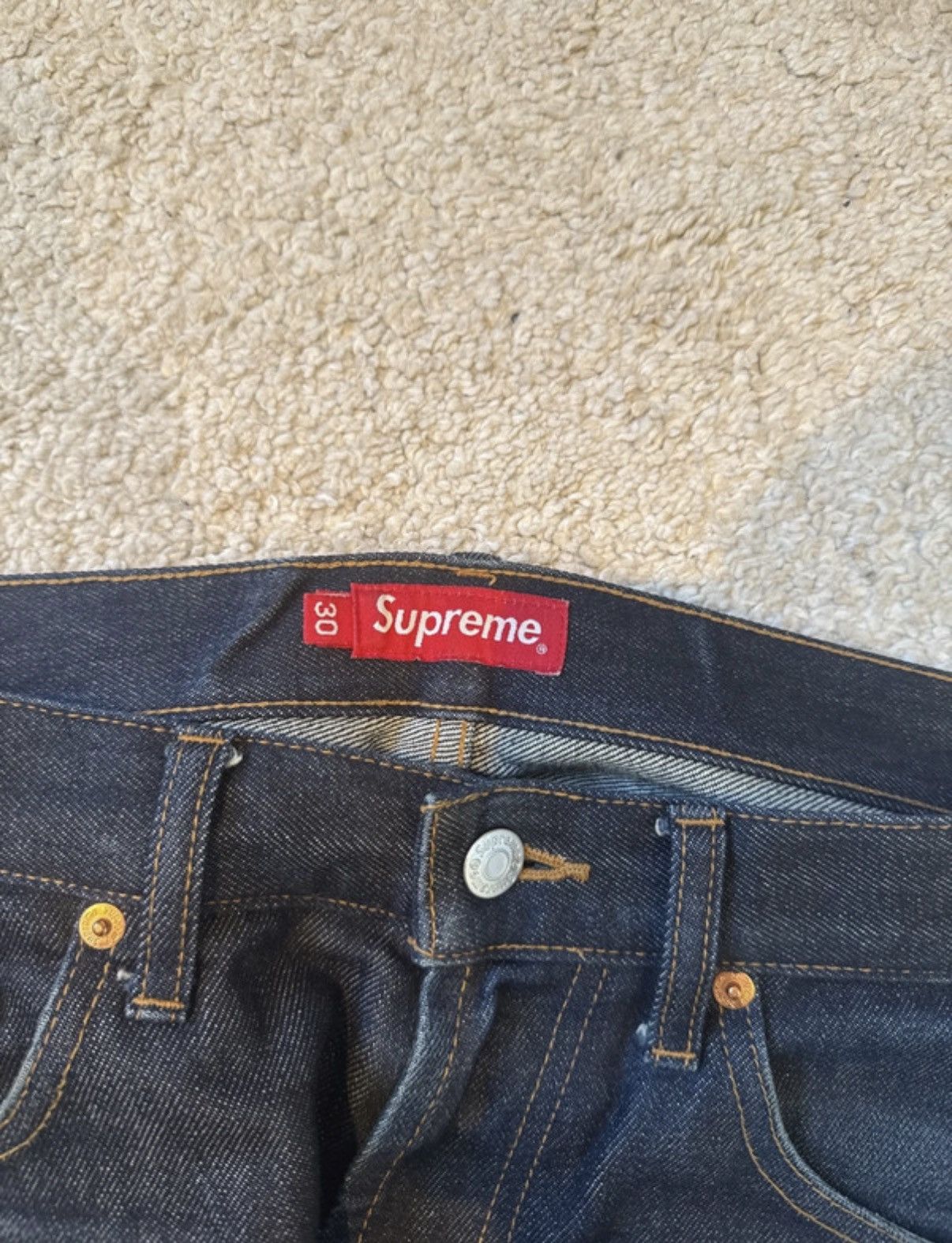 Supreme Selvedge Supreme jeans Size US 32 / EU 48 - 4 Thumbnail