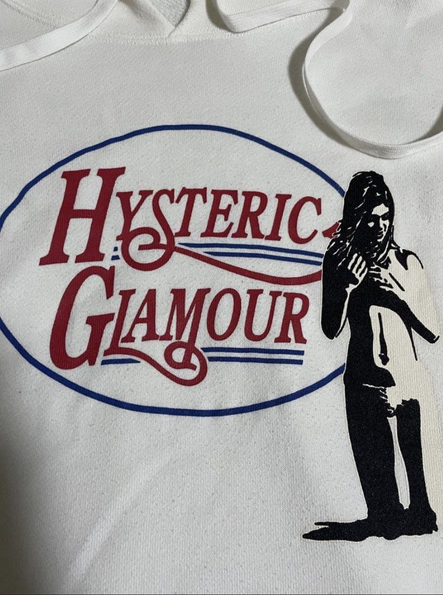Hysteric Glamour HYSTERIC GLAMOUR his girl white hoodie, size L Size US L / EU 52-54 / 3 - 2 Thumbnail
